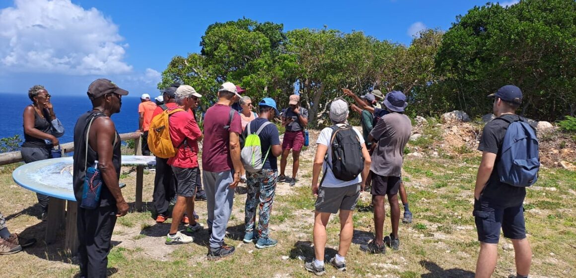 Visite commentée de la forêt xérophile à la Pointe de la Grande Vigie à Anse-Bertrand le samedi 23 mars en écho à la journée internationale des forêts. Photo : FB Anse-Bertrand, l'Authentique Visite commentée de la forêt xérophile à la Pointe de la Grande Vigie à Anse-Bertrand le samedi 23 mars en écho à la journée internationale des forêts. Photo : FB Anse-Bertrand, l'Authentique