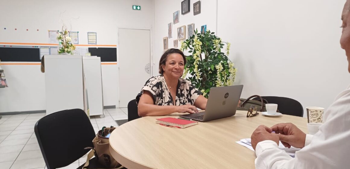 L’avocate Maryse Coppet en entretien au Courrier de Guadeloupe le 11 mars 2024 évoque son association Mouvement Outre-mer qui a porté plainte auprès de la Commission européenne contre l’octroi de mer et milite ardemment pour sa suppression. L’avocate Maryse Coppet en entretien au Courrier de Guadeloupe le 11 mars 2024 évoque son association Mouvement Outre-mer qui a porté plainte auprès de la Commission européenne contre l’octroi de mer et milite ardemment pour sa suppression.