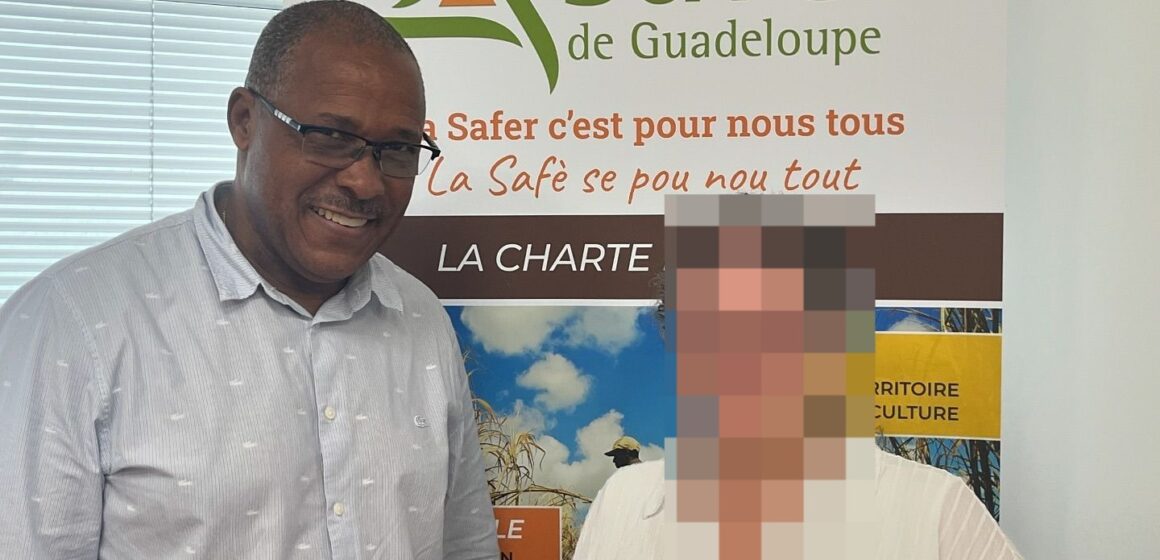 Rodrigue Trèfle, PDG de la Safer Guadeloupe Rodrigue Trèfle, PDG de la Safer Guadeloupe