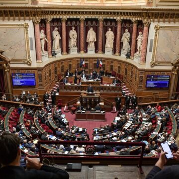 Le Sénat le 15 janvier lors du discours de politique générale du Premier ministre devant les sénateurs à Paris. Photo : Isa Harsin / Sipa Le Sénat le 15 janvier lors du discours de politique générale du Premier ministre devant les sénateurs à Paris. Photo : Isa Harsin / Sipa