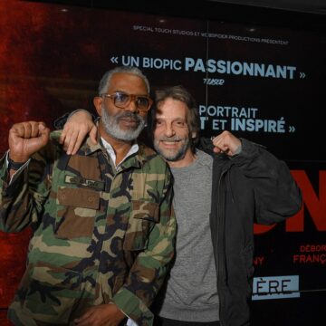 Jean-Claude Barny (à g.) et Matthieu Kassovitz (à d.) a l’avant-première du film Fanon a l UGC CITE CINE les Halles à Paris le 27 mars. Photo :Thierry le Fouille / Sipa Jean-Claude Barny (à g.) et Matthieu Kassovitz (à d.) a l’avant-première du film Fanon a l UGC CITE CINE les Halles à Paris le 27 mars. Photo :Thierry le Fouille / Sipa