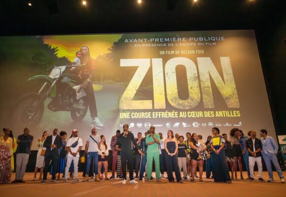 Avant-première du film Zion aux Abymes en Guadeloupe le 13 mars. Photo : Teddy Vestris