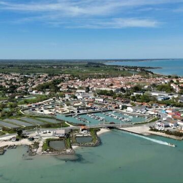Vue aérienne de l'île d'Oléron en Charente-Maritime. Photo : AFP Vue aérienne de l'île d'Oléron en Charente-Maritime. Photo : AFP