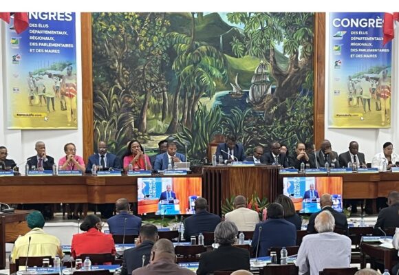 19e congrès des conseillers régionaux et départementaux à Basse-Terre le 17 juin 2025. Photo : LCG