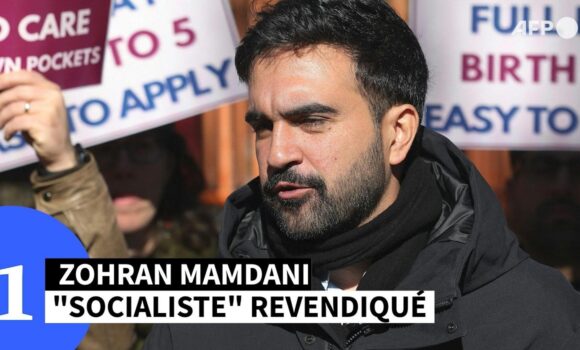 Zohran Mamdani, candidat de l'aile gauche du parti démocrate, élu maire de New York le 4 novembre 2025. Photo : AFP